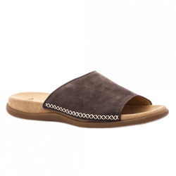 Gabor Slide Sandals - Taupe nubuck - 03.705.13 EAGLE